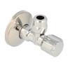 Schell Comfort Corner Regulating Valve 1/2 Inch with Length Compensation