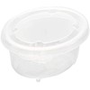 SKATER Hard Baby Food Seal Container, Medium, 5P, Basic, Oval