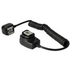 vhbw TTL Flash Cable Compatible with Canon EOS 1100D, 1000D,