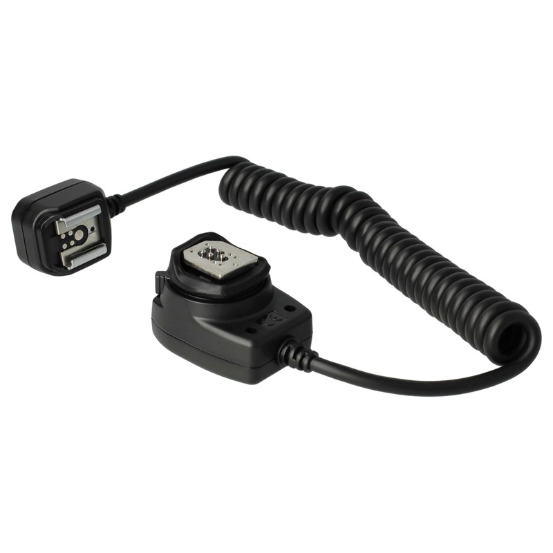 vhbw TTL Flash Cable Compatible with Canon EOS 1100D, 1000D,