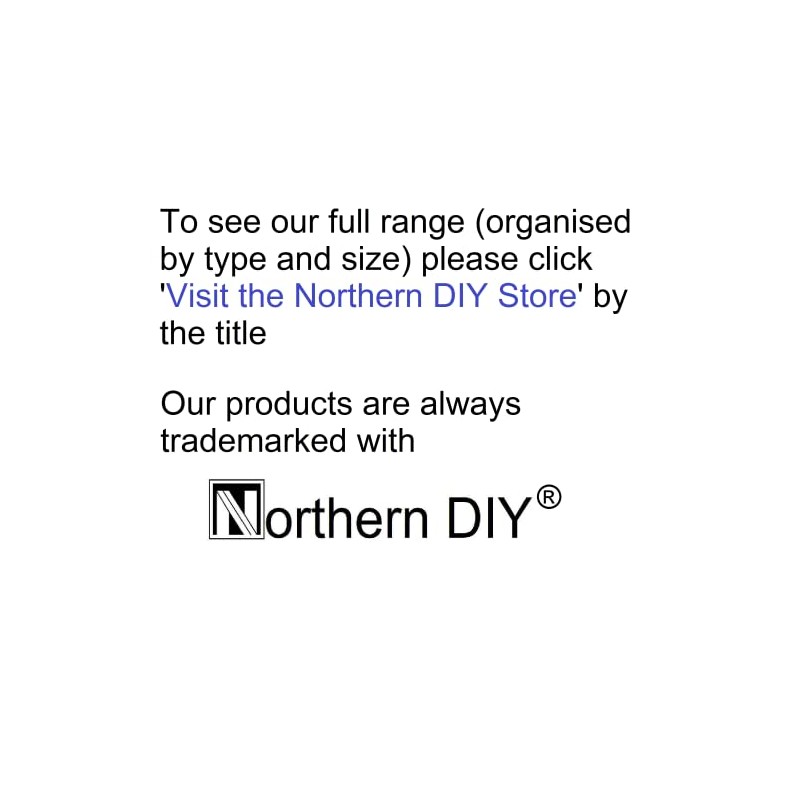 Northern DIY Cam Washers for Door Handle Springs (Pack of
