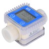 Turbine Digital Diesel Oil Fuel Flow Meter Gauge 1"BSPP For