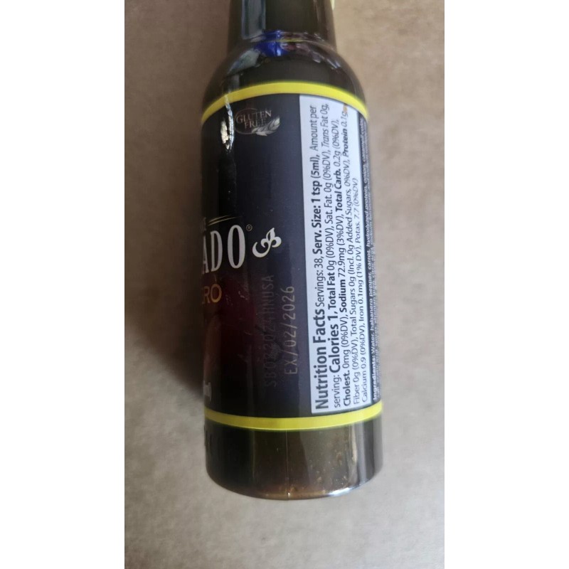 Larry hernandez SEAFOOD HOT SAUCE EL BALEADO HABANERO 6.4 FL