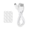 Desk Cooler Fan 3 Wind Speeds USB Charging Small Table