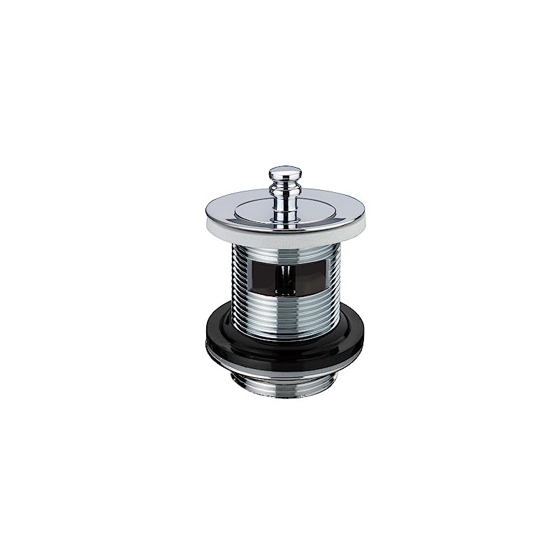 Wirquin 30120609 1.25" Brass Basin Waste Anti-Vandal Plug, Slotted