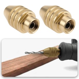 The Lord of the Tools Keyless Chuck Compatible with D-remel 4486 225 Flex Shaft 1/32" to 1/8" Chuck M8 x 0.75mm Pack of 3