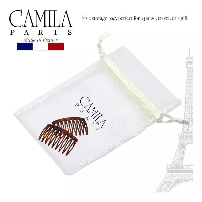 Camila Peineta De Pelo Francesa Camila Paris Cp2949, Talla Tortuga