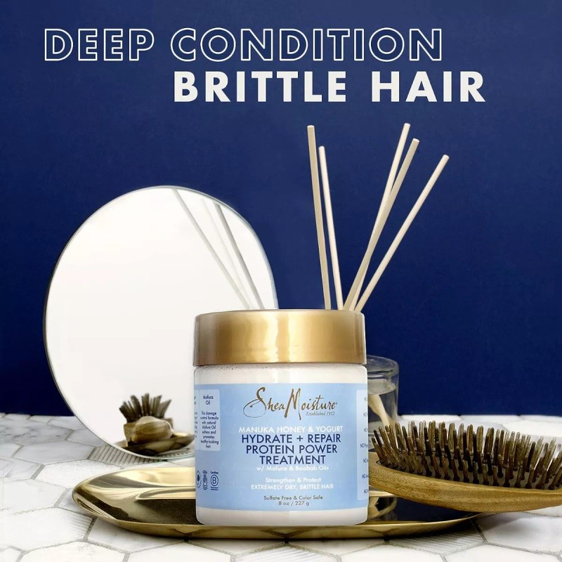 Sheamoisture - Mascarilla Miel Manuka Karité E Hidrato Yogur