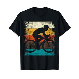 Divertente Maglietta da Bicicletta retrò da Corsa Regalo per Ciclisti Maglietta