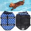 Dog Swimming Safety Vest,Pet Adjustable Reflective Life Jackets with High