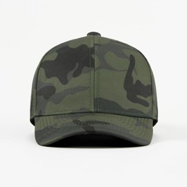 2THESTARS Quick-Dry Snapback Hats, 6-Panel Water-Resistant Mesh Baseball Caps for Men & Women, Golf, Running or Workouts - Camo