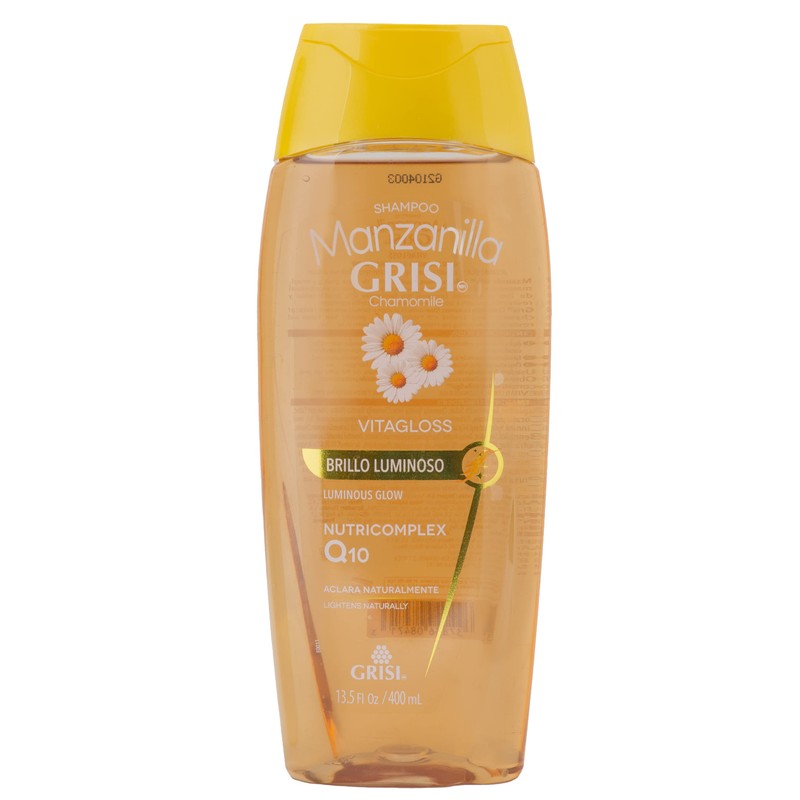 Manzanilla Grisi, Cleansing Shampoo with Chamomile Extract, 2 Pack, 13.5