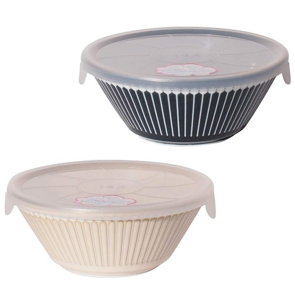 Minoru Pottery Mino Ware Albee 130 Pack Bowl, Set of