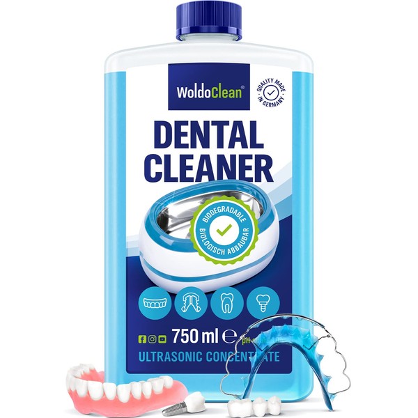 Nettoyant dentaire 750ml pour prothèses dentaires et nettoyage des prothèses dentaires