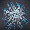 Simulation Artificial Silicone Sea Anemone Coral Ornament for Aquarium Fish
