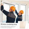 BUTIFULSIC 10pcs Wooden Window Trim Molding Strip Decor Premium Quality