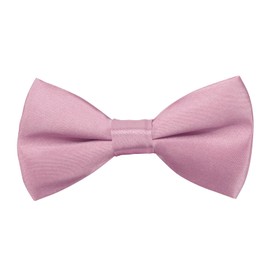 FACATH Bow Ties for Boys Pre Tied Toddler Bow Tie Adjustable Kids Bowties Clip On Fun Patterned Bowties for Wedding Party (Pink)