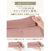 PURCHIC Women's Long Wallet, Genuine Leather, Thin, Lightweight, Slim, Thin,