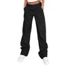 Lepunuo Cargo Pants for Women Baggy Zipper Y2K Pants Light