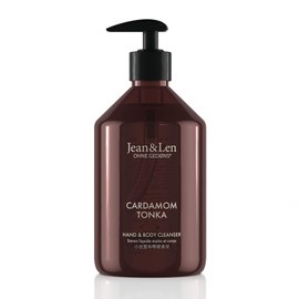 Jean & Len Hand & Body Cleanser Cardamom & Tonka, vegan, 500 ml