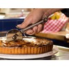 Rösle 12718 Stainless Steel Round-Handle Pizza Cutter Wheel with Thumb