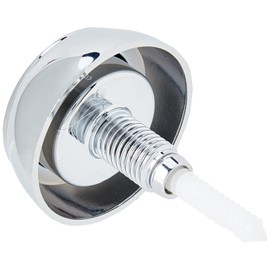 Siamp Optima 49 Dual Flush Chrome Toilet Push Button 34494907, Multi-Colour