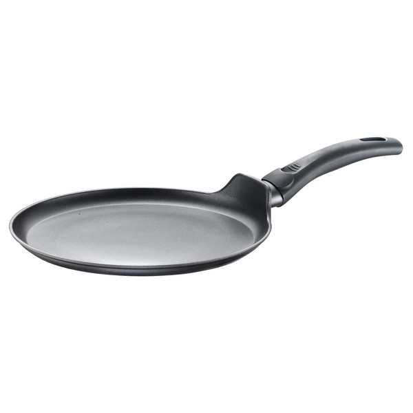 PINTINOX Energy Non-Stick Crepe Pan Suitable for All Types of Cooking Including Induction, Crepe Pan with Soft Touch Handle, Diameter 26 cm