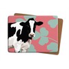 Leslie Gerry Animal Placemats Set of 4 Cow Horse Rooster