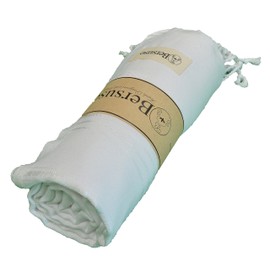 Bersuse 100% Cotton - Anatolia Turkish Towel - White
