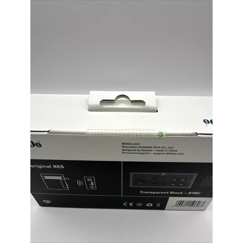 8Bitdo N30 2.4G Wireless Gamepad for NES - Transparent Edition