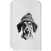 Azeeda 'Daschund Wearing Glasses' Plastic Ice Scraper (IC00038356)