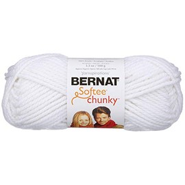 Bernat Softee Chunky Yarn-White