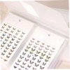 80 Slots Nail Sticker Album Nail Colour Display Art Decal