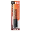 NACHI Hexagonal Shaft Ironwork Drill 3-Piece Set, 0.1 inch (3.5
