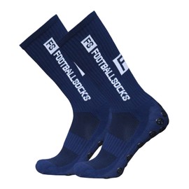 Lixada Football Socks, Adult Men's Socks, Unisex, Outdoor Sports Running Socks, Compression Stretch Socks, Sporty Football Socks, Non-Slip Socks with Grips, 1 Pair (UK 4-11), 7-Dark Green, Einheitsgröße