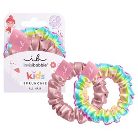 invisibobble Kids Too good to be blue, Colourful Scrunchie & Spiral Hair Scrunchie for Children, Maximum Hold, Gentle on Hair, Girls Hair Scrunchie, Pack of 2