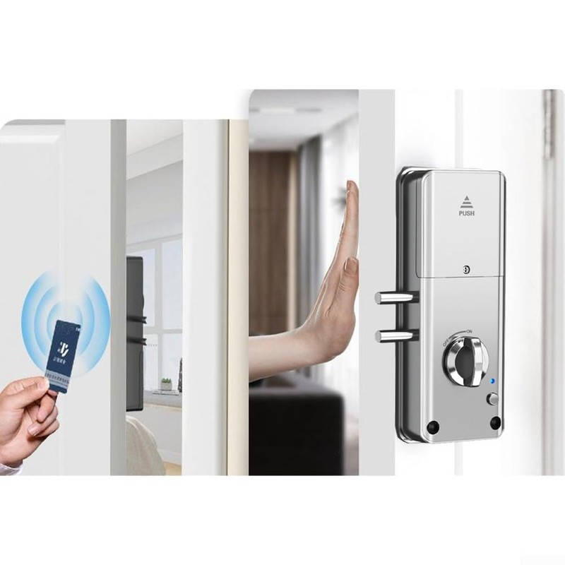 For Tuya Intelligent Invisible Door Lock, Burglar Door Lock, Electronic