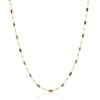 Natural Stone Green Beads Choker Necklaces for Women Trendy Dainty