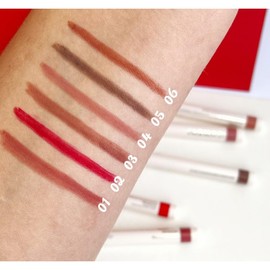 FARMASi Automatic Lip Pencil (01 Cool Mauve) - Precision Application Blendable Long-Lasting Versatile Colors No Waste Easy Use Lip Contour Makeup Essential Perfect Lip Lines