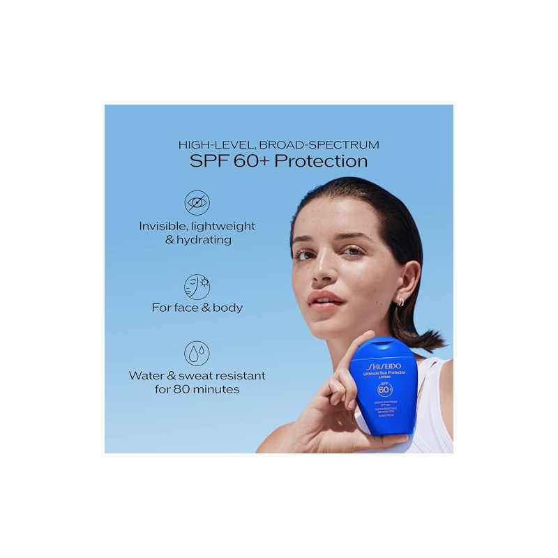 Ultimate Sun Protector Lotion SPF 60 Plus by Shiseido for