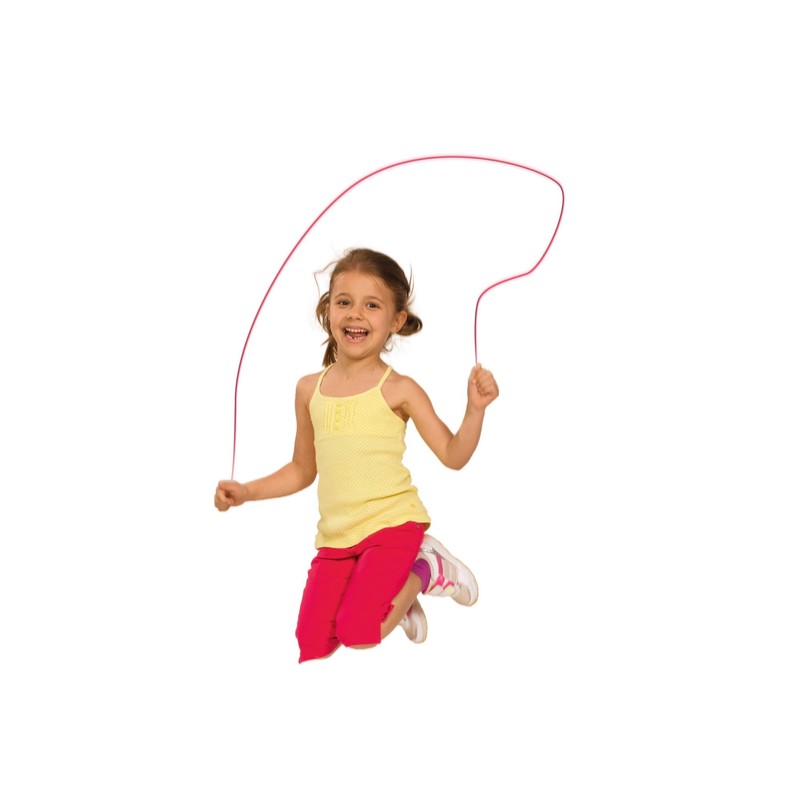 Simba 107301685 Skipping Rope with Soft Handle, 2 Assorted Colours,