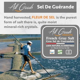 Mineral Celtic Salt Todos Los Productos Orgánicos 5Oz Grueso, Sal Celta Orgánico 82 Minerales Gruesos, Sal Celta Gris Francés. Celtic+Sal, Cuidadosame