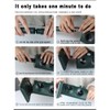 Solar Ultrasonic Animal Pest Repeller Outdoor Four Speakers Mechanical Wave