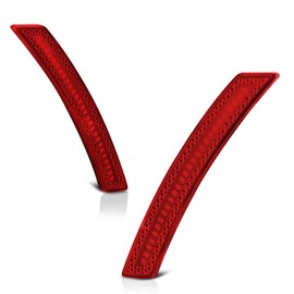 VIPMOTOZ Rear Wheel Arch Full LED Red Lens Side Marker Light Lamp Assembly Replacement Pair For Mini Cooper R55 R56 R57 R58 R59 R60 R61, Driver & Passenger Side