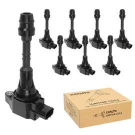 Ignition Coil Pack compatible with V8 5.6 5.6L 2007-2015 Nissan Titan Armada Pathfinder NV2500 NV3500 2007 2008 2009 2010 2011 2012 2013 2014 2015, 07-10 Infiniti QX56, UF551 C1672, Set of 8