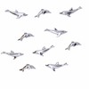 Dolphin Pushpins - Silver Finish