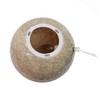 Simple Designs LT3302-CHA 1 Light Mosaic Stone Ball Table Lamp,