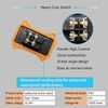 RPTCOTU Inline Cord Switch Waterproof Switch,Outdoor Start Stop Switch in-line