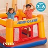 Intex Inflatable Jump-O-Lene Indoor Outdoor Bounce House Toddler Ball Bit