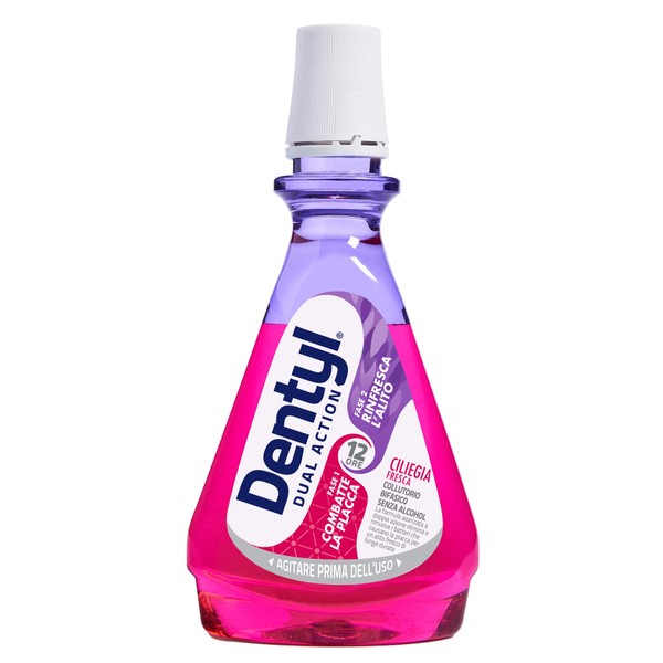 Dentyl Dual Action Mouthwash, Fresh Cherry, 500 ml - 1 Piece
